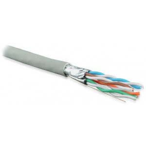 Кабель витая пара U/FTP кат.6 4х2х23AWG solid LSZH нг(А)-HF UFTP4-C6-S23-IN-LSZH-GY-500 (м) 47958