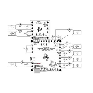 DC1334A, Средства разработки интегральных схем (ИС) управления питанием LTC3576EUFE Demo Board - Switching Power