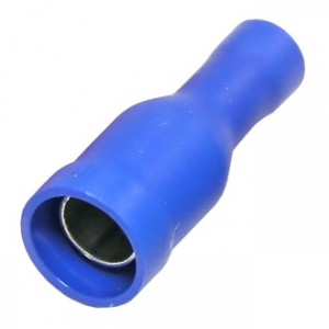 FRD2-156 BLUE (D-4MM), Клемма тип B изолированная FRD2-156, синяя, диаметр 4 мм