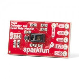 SEN-15219, Инструменты разработки многофункционального датчика SparkFun Pulse Oximeter and Heart Rate Sensor - MAX30101 & MAX32664 (Qwiic)