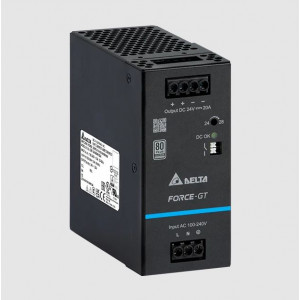 DRF-24V480W1GBA, Источник питания, однофазный, 24 V DC/20 A, 480 W; диапазон входных напряжений: 94 - 264 V AC; габариты (мм): 123.6 x 56 x 116.8 мм, вес 0,88 кг, монтаж: на DIN рейку