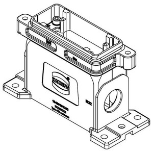 19400161262, Сверхмощные разъемы питания SURFACE MOUNTING HSG 2 SIDE ENTRY SCW LCK