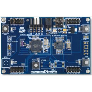 ATMEGA1284P-XPLD, Макетные платы и комплекты - AVR MEGA-1284P Xplained Evaluation kit