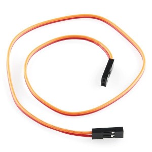 PRT-10372, Принадлежности SparkFun Jumper Wire - 0.1\", 2-pin, 12\"""