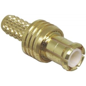 CONMCX007, РЧ соединители / Коаксиальные соединители MCX Male Cable End Crimp - RG-174 Cable