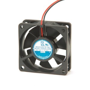 OD6020-24HB, Вентиляторы постоянного тока DC Fan, 60x20mm, 24VDC, 18CFM, Ball Bearing, Wire Leads