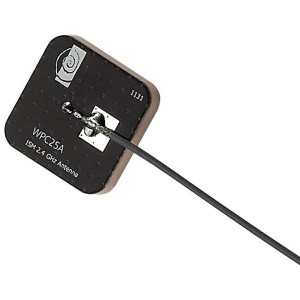 WPC.25A.07.0150C, Антенны 25*25*4mm WPC.25A 2.4GHz Patch Antenna with 150mm 1.37 cable and connector