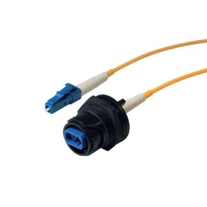 PXF4053BAA, Соединения оптоволоконных кабелей Rear pnl mnt to LC fiber conn 1M OM1
