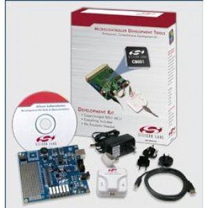 C8051F930DK, Макетные платы и комплекты - 8051 C8051F93x/2x MCU Family Development Kit