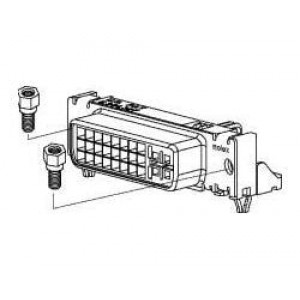 74320-9010, Соединители HDMI, Displayport и DVI  29CKT RA PCB RECEPT PNL MNT THRUHOLE