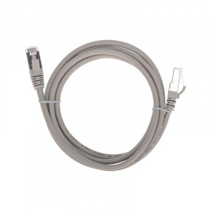 Патч-корд F/UTP CAT 5e RJ45-RJ45 26AWG LSZH сер. 1.5м 02-0110-105