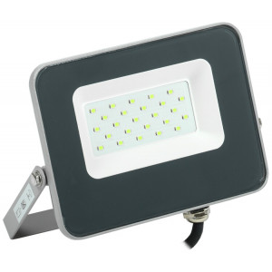 Прожектор LED СДО 07-20G green IP65 серый LPDO7G-01-20-K03