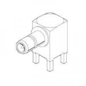 73100-0259, РЧ соединители / Коаксиальные соединители 75 OHM SMB R/A PCB