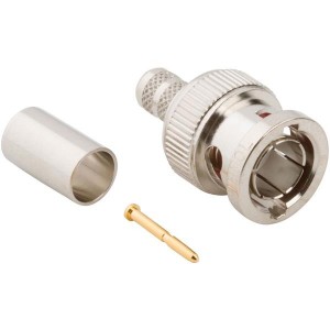 031-70237, РЧ соединители / Коаксиальные соединители CRIMP PLUG 75 OHM