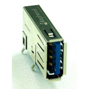 GSB4116341HR, USB-коннекторы USB3.1 A UPRIGHT DIP 30ug