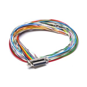 MWDM2L-31P-4K5-18S, Соединители D-Sub Micro-D MICRO D PREWIRED CON 31CNT PIN #24AWG