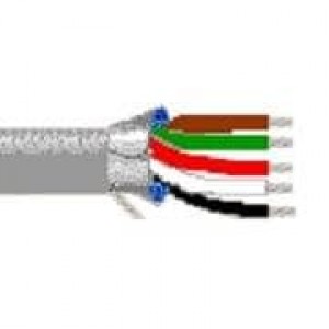 9535 0601000, Многожильные кабели 24AWG 5C SHIELD 1000ft SPOOL CHROME