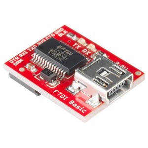 DEV-09873, Средства разработки интерфейсов FTDI Basic Breakout 3.3V