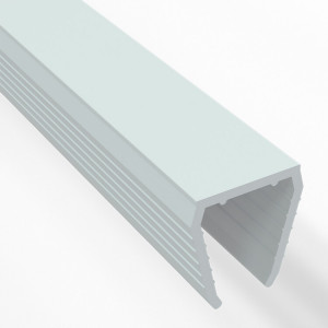 Короб пластиковый для гибкого неона 8х16 мм, длина 1 метр 134-081