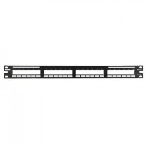 QPP24BL, Волоконно-оптические соединители QN Patch Panel, Flat, 24 Port, 1RU