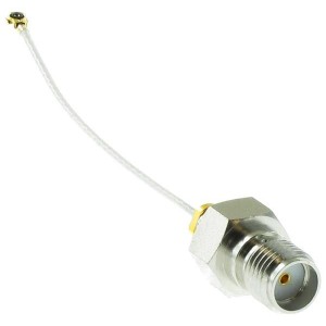 HRMJ-X.FL-04N1-A-80RS, Соединения РЧ-кабелей X.FL-SMA Jack 80MM L 0.81MM COAX CBL