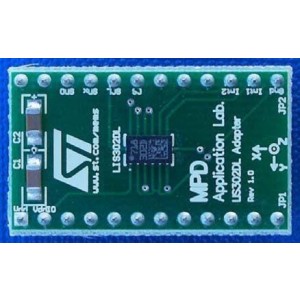 STEVAL-MKI013V1, Инструменты разработки датчика ускорения LIS302DL ADAPTER BOARD