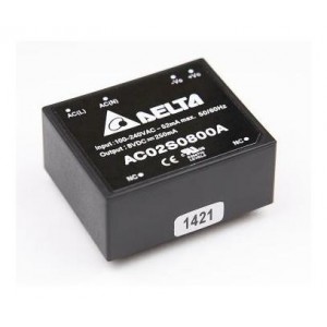AC02D1403A, Модули питания переменного/постоянного тока AC/DC Power Module, Dual Output, Constant Power Mode, 14Vout, 3.3Vout, 2W