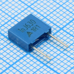 B32529C8102J, Конденсатор металлоплёночный полиэтилентерефталатный 1000пФ 630В ±5% (7.3х2.5х6.5мм) шаг выводов 5мм 125°С автомобильного применения россыпь