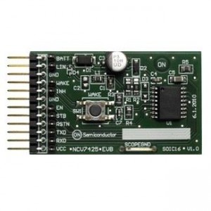 NCV74255V1GEVB, Средства разработки интерфейсов LIN W/5V/150MA LDO EVB