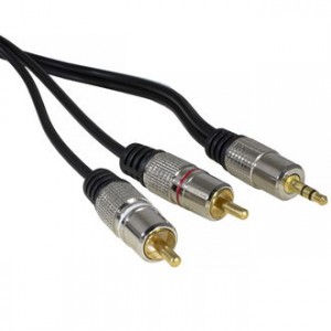 STEREO 3,5 MM - 2 RCA GM 1.5M
