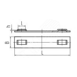 Бирка маркировочная МБC (304) 89х10 71878