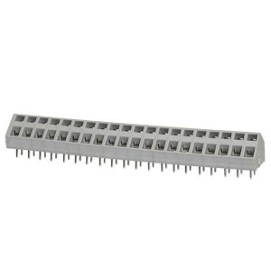 TBL007A-500-20GY, Фиксированные клеммные колодки Terminal block, screwless, 5.00, 45 , 20, Gray