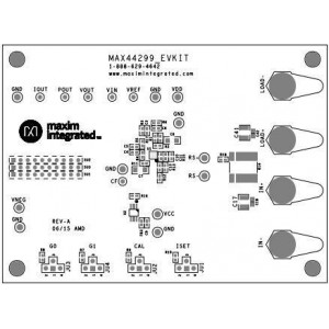 MAX44299EVKIT#, Средства разработки интегральных схем (ИС) управления питанием Low-Side Sensing Power Monitor EVKIT