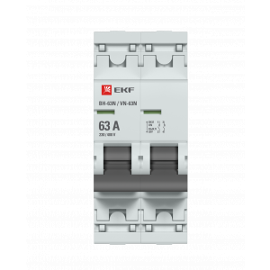Выключатель нагрузки 2п 63А ВН-63N PROxima S63263