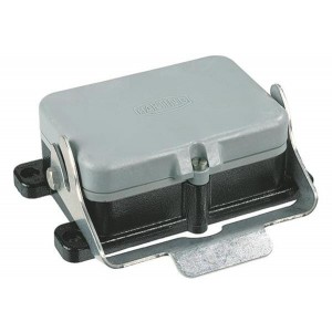 09370480301, Сверхмощные разъемы питания BULKHEAD MOUNTING HAN 4B 1 LVR LCKING