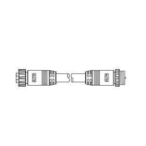 MN-000505-0MF-CSC02, Кабели для датчиков / Кабели для приводов I ADAPT SCREW MF CONN MF PIN