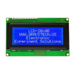 LCD-20x4B, Средства разработки визуального вывода 20X4 CHARACTER BLUE LCD W/BACKLIGHT