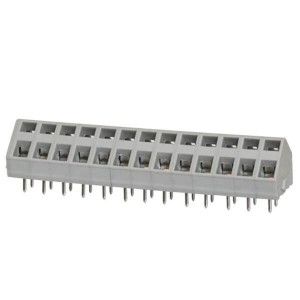 TBL007A-500-13GY, Фиксированные клеммные колодки Terminal block, screwless, 5.00, 45 , 13, Gray