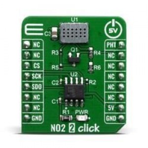 MIKROE-3700, Инструменты разработки многофункционального датчика NO2 2 click