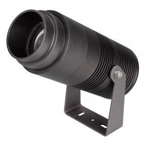 Светильник ALT-RAY-ZOOM-R89-25W Day4000 (DG, 10-40 deg, 230V) 031319, Уличный светодиодный прожектор, мощность 25Вт, регулируемый угол освещения 10-40°. Цвет ДНЕВНОЙ 4000К, световой поток для угла 10° 750 для угла 40° 1300лм. Влагозащищенный корпус IP67 - темно-серый алюминий, экран из закаленного стекла