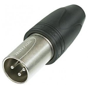 NC3MXX-HD-D, Разъемы XLR 3P M CBL END XX HD NCKL/GOLD W/RUBBER