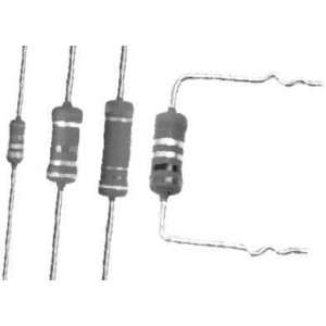 PR01000105108JR500, Металлические пленочные резисторы – сквозное отверстие 1watt 5.1ohms 5%