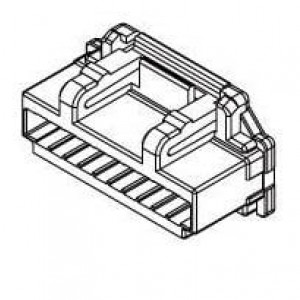 503110-2000, Проводные клеммы и зажимы 1.25 W/B Dual Plug Hsg 20Ckt