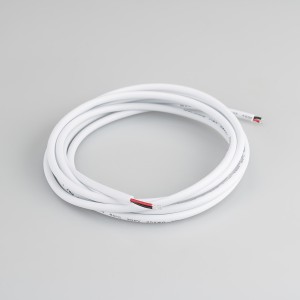 Провод питания ARL-MOONLIGHT-18AWG-2W-D6-CU-2000 White (Arlight, Закрытый)