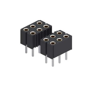 805-43-096-10-012000, Проводные клеммы и зажимы 96P Triple Row STRAIGHT PIN SOCKET