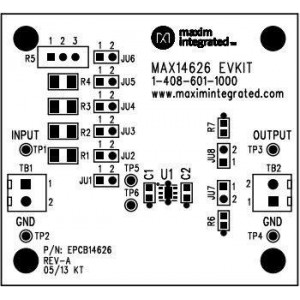 MAX14626EVKIT#, Средства разработки интегральных схем (ИС) управления питанием MAX14626 Eval Kit