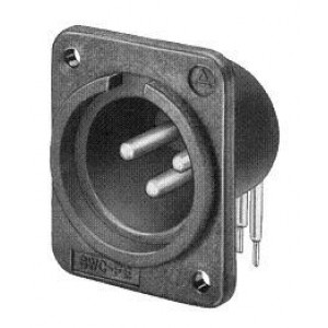 PD3MRML2, Разъемы XLR 3P PANEL MOUNT PLUG