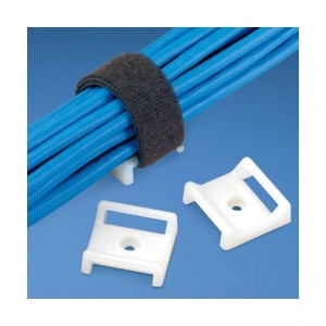 ABMT-S6-Q60, Cable Ties Cable Tie Mount #6 Scrw (M3) 1.12x1.