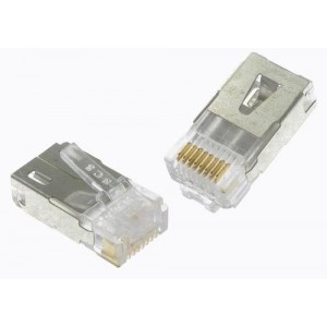 1688573, Модульные соединители / соединители Ethernet RJ45 MALE INSERT IDC