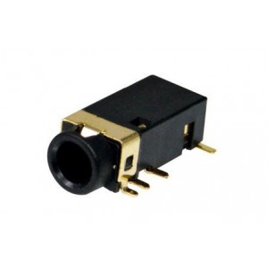 STX-3542-5N-G-TR, Телефонные разъемы 3.5mm Stereo Jack SMT 5 Pin